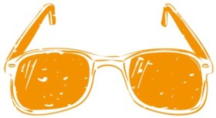 Zeichnung Sonnenbrille