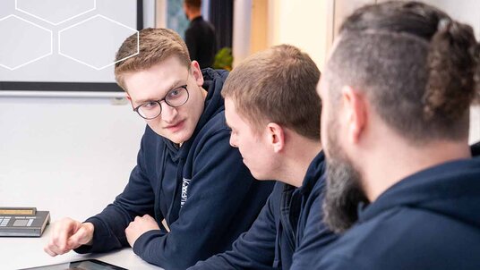 Drei Fachinformatiker