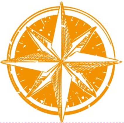 Zeichnung Kompass