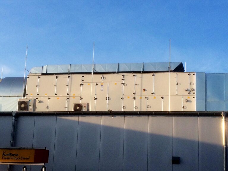 HANSA Klima Referenz Klimatisierung Autobahnraststätte Peppenhoven